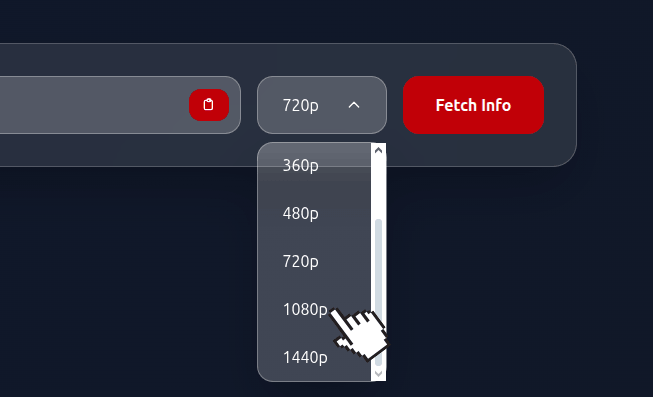 Select quality preview